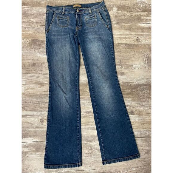 Tommy Hilfiger Denim - Vintage Tommy Hilfiger Boot Cut Jeans Low Rise Flap Pocket Women’s Juniors Sz 5